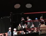 Vic Joseph interaction with fans at NXT UK